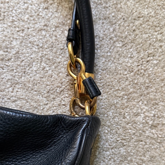 Vintage Marc by Marc Jacobs black leather hobo - Picture 5 of 13